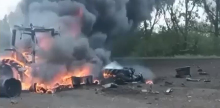 
                Русские оккупанты обстреляли трактор: пострадавший находится в тяжелом состоянии            